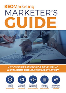 3 KEO B2B Marketing Strategy Cover Blue